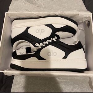 ALO Yoga Black and White Sneakers